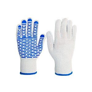 Manusi din bumbac cu PVC, valuri Profmet, 313507